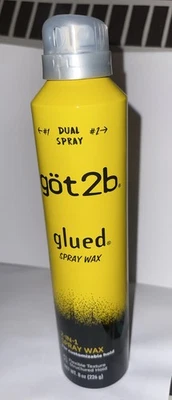 Schwarzkopf Got2b Pegamento 2 en 1 Spray Cera 8 Oz Nuevo Foto 1 de 4