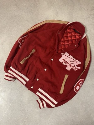 Varsity Jacket Diesel If Six Was Nine Style With Number Red Color Size M Men’s - Image 1 of 4