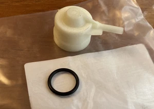 NOS Mercedes 722.1xx Transmission Vacuum Modulator Cap & O-Ring for 1232700679 - Picture 1 of 2