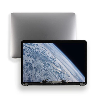 For Apple Macbook Pro 13.3in A1989 2018 LCD Screen Assembly+Top Cover Space Gray - Image 1 of 4