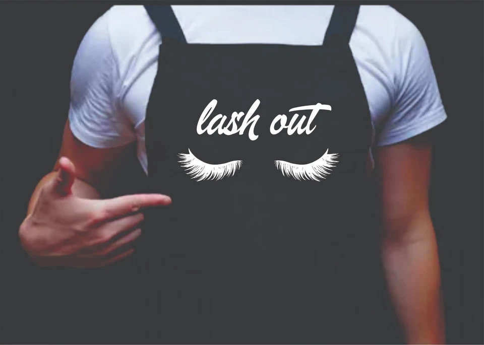 Avental masculino Lash Out avental engraçado para churrasco, avental masculino para grelhar  - Imagem 1 de 1