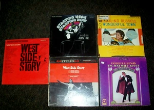 Set/5 Vinyl-Schallplattenalben; West Side Story, Wonderful Town, hier beginnend, Vaudville - Bild 1 von 9