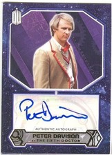 2015 Doctor Who Peter Davison The Fifth Doctor Gold Parallel AUTOGRAPH card 1/1!