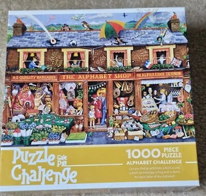 Gale Pitt Alphabet Challenge 1000 PC Puzzle 27"x20" New  - Picture 1 of 3