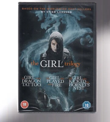 The Girl... Trilogy DVD (2013) Michael Nyqvist, Oplev (DIR) cert 18 3 discs - Image 1 of 4