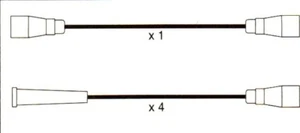 Fiat 127 Peugot 309 10mm ORIGINAL Formula Power RACE PERFORMANCE lead set - Bild 1 von 1