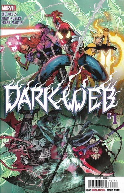 Dark Web #1 NM 9.4 2022  Adam Kubert Cover - Image 1 of 1
