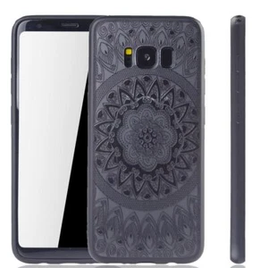 Handyhülle für Samsung Galaxy S8 Plus Schutzcase Backcover Bumper Etuis Schwarz - Zdjęcie 1 z 4
