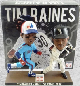 Tim Raines 2017 Montreal Expos Chicago White Sox HALL of FAME Bobblehead SGA - Picture 1 of 3