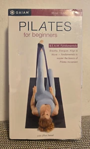 GAIAM: PILATES For Beginners (VHS) With Jillian Hessel NEW, Sealed - Picture 1 of 3