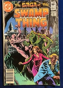 Vintage DC THE SAGA OF THE SWAMP THING #5 Comic Book September 1982 - Picture 1 of 5