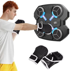 Smart Bluetooth Music Boxing Machine Wall Mounted, Electronic Boxing Target Home - Picture 1 of 13