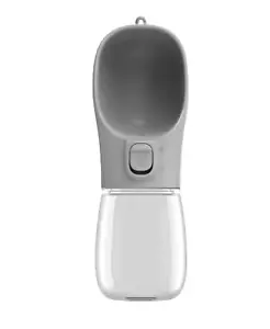 Dog Water Bottle Leak Proof Portable Water Dispenser Pet Drinking Feeder - Gray - Picture 1 of 7