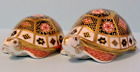 Royal Crown Derby Paperweights Yorkshire Rose Mother & Baby Tortoise Boxes Gold