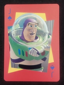 Disney Toy Story Playing Card Buzz Lightyear Jack Spades - Picture 1 of 2