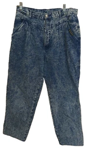 Vintage Rocky Mountain Acid gewaschene Jeans Damen 15/16 Rodeo Bareback Hochhaus - Bild 1 von 6