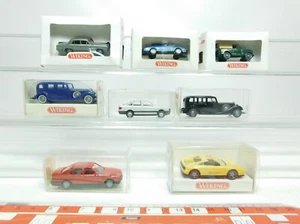 Bk19-0,5# 8x Wiking H0/1:87 Car: 837+100+215+189+825 Horch+193+121, Mint Box - Picture 1 of 5