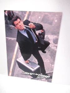 1999 Inkworks James Bond World is not Enough #4 Pierce Brosnan - Imagen 1 de 2