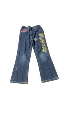 Coogi Niñas Arco Iris Bordado Estrás Jeans Niñas Talla 5  Foto 1 de 4