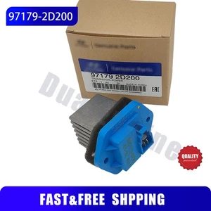 97179-2D200 NEW Heater Blower Fan Motor Resistor For Hyundai Tucson 2005-2006 - Picture 1 of 8