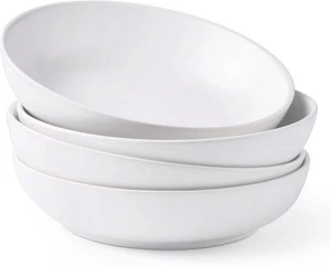 8.5 Inch Stoneware Pasta Bowls, 32oz Large Bowls Set of 4 for Kitchen, Wide B... - Photo 1 sur 7