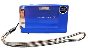 Fujifilm FinePix Z10fd 7.2MP Digital Camera – Blue – Working – Battery, SD Card - Picture 1 of 10