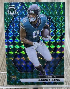 2025 Panini Mosaic Gabriel Davis Green Prizm #54 Jacksonville Jaguars NFL - Bild 1 von 3