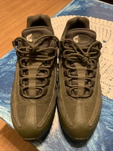 Men's Nike Air Max 95 Sneakers DZ4511-300 Cargo Khaki/White Size 11.5 RARE - Picture 1 of 17