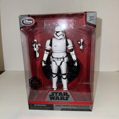 Star Wars First Order Stormtrooper 6” Elite Series Die Cast Figure  New In Box - Image 1 of 2