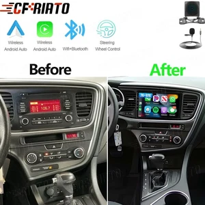 Android 15 Car Stereo Apple Carplay GPS Radio for Kia Optima K5 2013-2015 Camera - Picture 1 of 18
