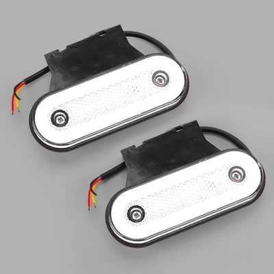 Car RV Trailer Truck Lorry Side Marker Light LED Indicator Lamp - Image 1 of 4