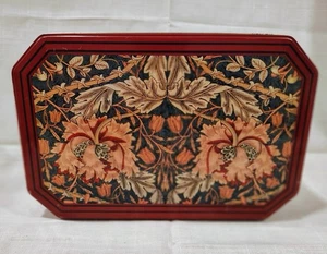 94 Limited Edition Yardley Soap Collectible William Morris Hinged Tin Container - Picture 1 of 7