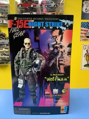 Dragon  F-15E Night Strike Pilot LT. Glenn 'Wolfman' Powers 336th Fighter - Image 1 of 4