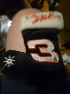 Dale Earnhardt #3 Christmas Stocking Black~Speed Beans. 4" AVON With Tags  - Picture 1 of 1