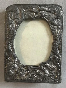 Vintage Japanese Dragon Picture Frame Pewter - Picture 1 of 20