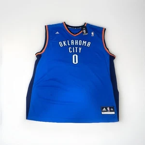Russell Westbrook OKC Thunder Jersey Adidas 2015 NEW TAGS NBA Size 2XL - Picture 1 of 4