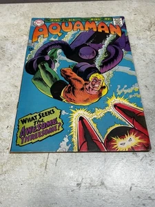 Aquaman #36 (11/1967 DC Comics) Silver Age Vintage 1st appearance of Awesome 3 - Picture 1 of 11