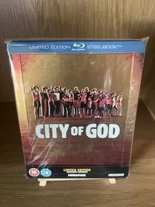 CITY OF GOD (2002) Zavvi Exclusive Limited Edition Blu-ray UK Steelbook. OOP - Picture 1 of 10