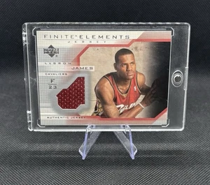 2003 Upper Deck Finite Lebron James Finite Elements Rookie Jersey Patch RC - Picture 1 of 2