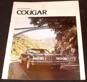 1978 Mercury Cougar Dealer Brochure - NOS - Uncirculated - NEW - Picture 1 of 1
