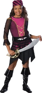 Niñas DE LUJO PIRATA Vestido de Disfraz con Bandana y Prendas para el torso BRATZ Niños Pequeño 4 6 - Imagen 1 de 2