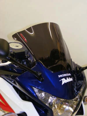 Se adapta a Honda CBR250R 11-2013 flujo de aire tinte oscuro PANTALLA DE DOBLE BURBUJA de Powerbronz Foto 1 de 4