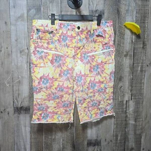 Lifted Research Group Herren Motorradshorts mit Blumenmuster 34 - Bild 1 von 5