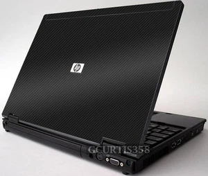 3D CARBON FIBER Vinyl Lid Skin Cover Decal fit HP EliteBook 6930P Laptop - Picture 1 of 1