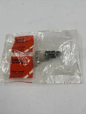 Nuevo de Lote Antiguo Original Reino Unido Lucas#54316731 A/H, Jag XKE, MG, Triumph TR3-5 Vaso de Encendido con Llaves Foto 1 de 3