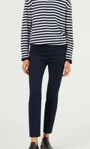 THE ROW Sotto dünne geschnittene Hose in marineblau Cady Größe 8 - Bild 1 von 5