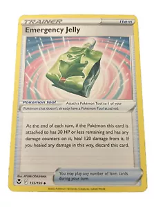 Pokémon TCG Silver Tempest: Emergency Jelly (155/195) Uncommon FRESH MINT - Picture 1 of 2