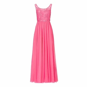 Vera Mont Abendkleid Lang rosa FLAMINGO 20173742 MIT STOLA Hochzeit Festkleid - Bild 1 von 3