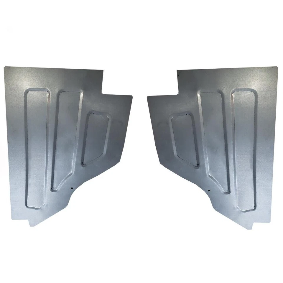 Custom Steel Kick Panels with Beadroll Design Fits 1953-1955 Ford Pickup Truck - Image 1 of 1