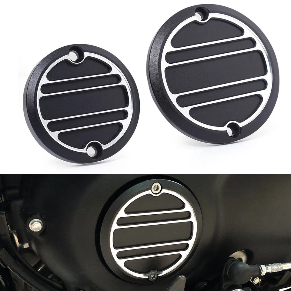 Cubiertas de inspección ACG para puntos de embrague del motor para Triumph Bonneville Bobber 2017-up Foto 1 de 4